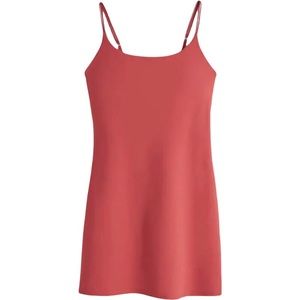 Abercrombie & Fitch Sporty Traveler Mini Dress in Red. Sz S T Small Tall.